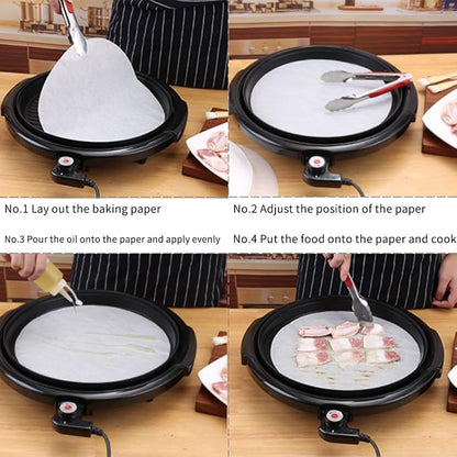 Baking Parchment Circles, 12 Inch Non Stick Baking Parchment Paper - Image 6