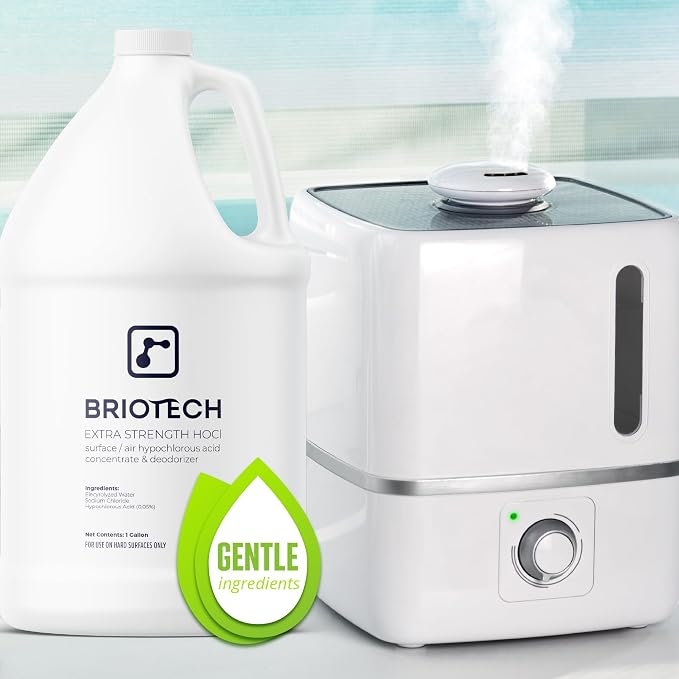 BRIOTECH Extra Strength HOCl Cleaner, 500 PPM Hypochlorous Acid Concentrate - Image 8