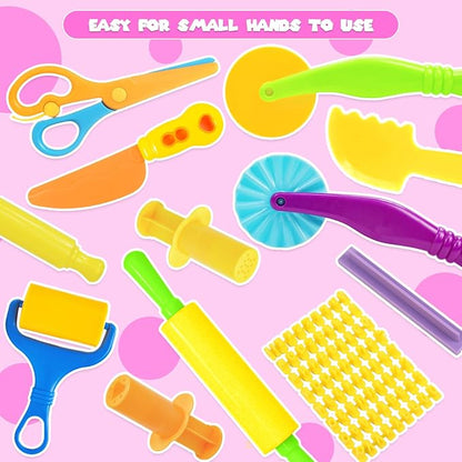 Playdough Tools Set, Creative Play Dough Accessories - Image 3