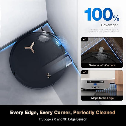 ECOVACS DEEBOT X8 PRO OMNI Robot Vacuum and Mop, OZMO ROLLER Instant - Image 3