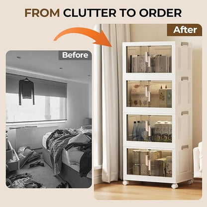Elegant 5 Tiers Stackable Storage Bins - Image 6