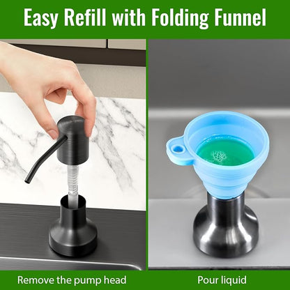 Soap Dispenser for Kitchen Sink, Kitchen Sink Soap Dispenser - Image 3