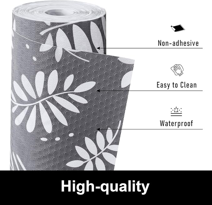 Cooyes Shelf Liners for Kitchen Cabinets Waterproof & Oil-Proof Kitchen - Image 5