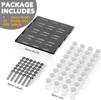 SpaceAid Spice Drawer Organizer - Image 5
