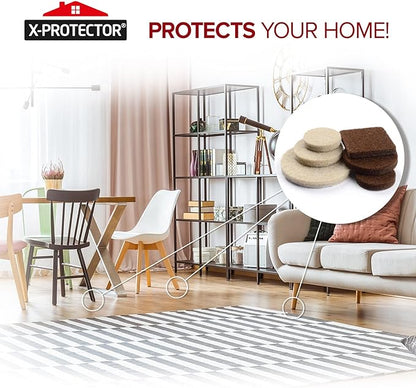 Felt Furniture Pads X-PROTECTOR 133 PCS Premium Furniture Pads - Image 6
