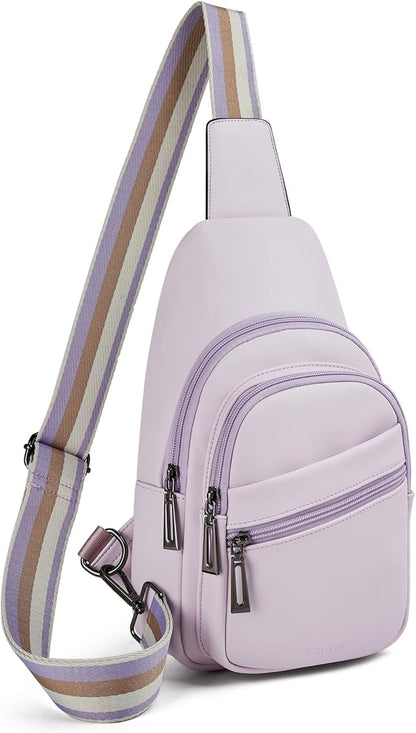 Sling Bag Crossbody Bags for Women Small Cross Body Bag Fanny Packs Chest Sling Purse for Daily Travel Leisure Sport