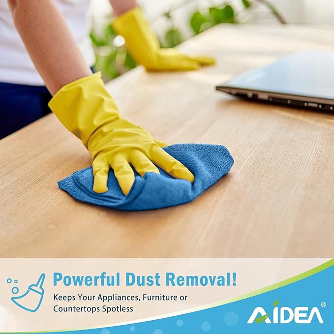 AIDEA Microfiber Cleaning Cloth, All Purpose Microfiber Towels, Absorbent - Image 3
