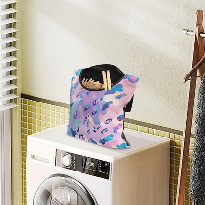 Leopard Print Clothespin Pouch Clothespin Bag - Image 3