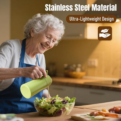 PARACITY 2 in 1 Oil Dipenser Bottle, Stainless Steel - Image 8