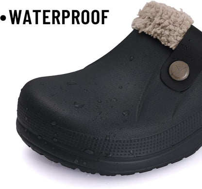 Beslip Classic Fur Lined Clogs Waterproof Winter Fuzzy Slippers - Image 4