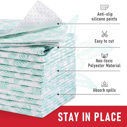 Cooyes Absorbent Refrigerator Liners, Non Slip Fridge Bin Liners and Mats - Image 7