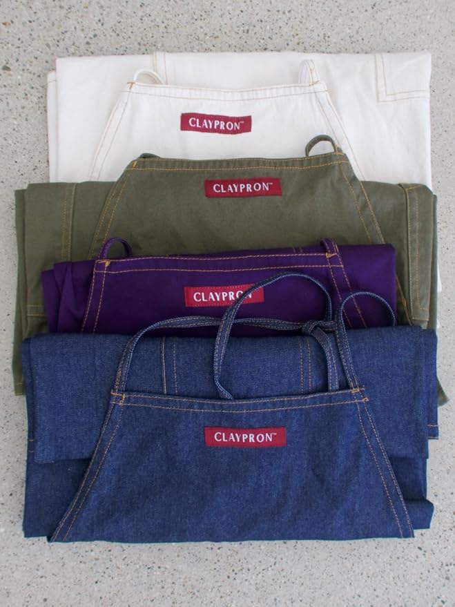 OLIVE GREEN, the original split apron - Image 3