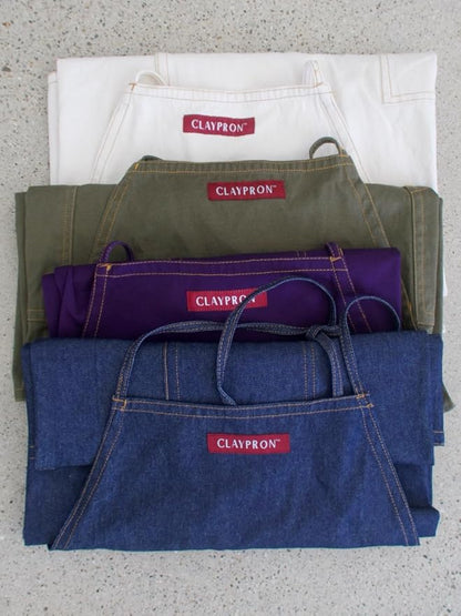OLIVE GREEN, the original split apron - Image 3