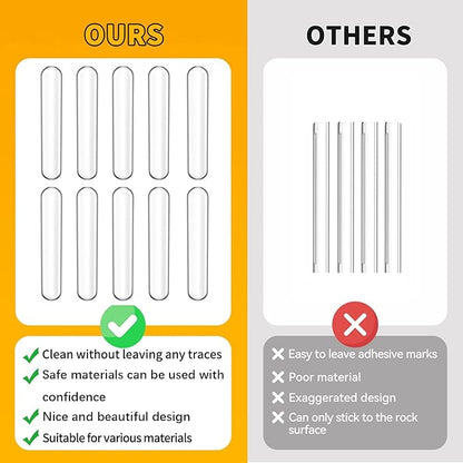 10pcs, Wall Bumpers, Door Stoppers, Furniture Bumper, Silencing pad, Anti - Image 4