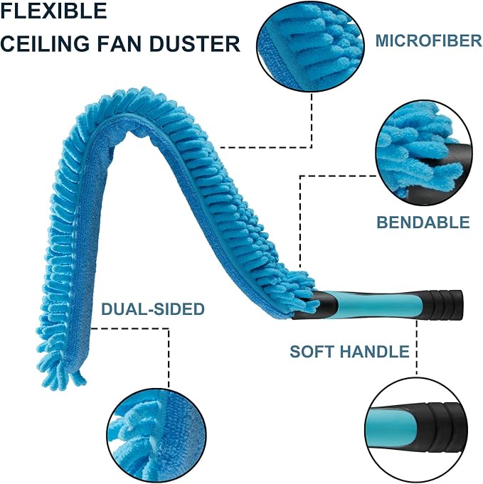 25 Foot High Ceiling Fan Duster - Image 7