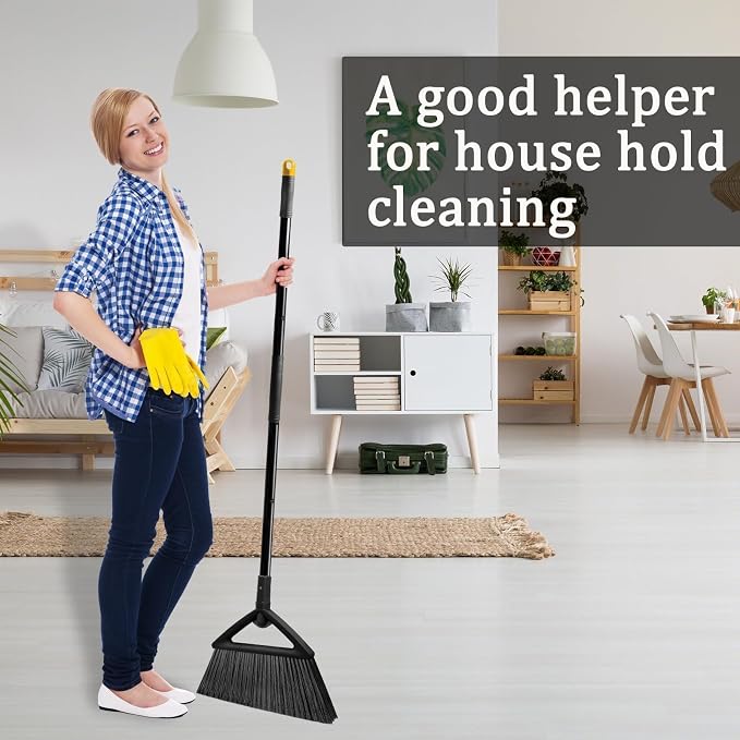 3PCS Heavy Duty Angle Broom, Long Pole Brooms - Image 7
