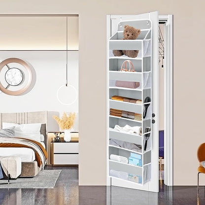 QINGUANG Over The Door Organizer, Hanging Organization And Storage, Behind Door - Image 8
