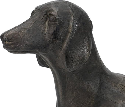 Vintage Dachshund Dog Paper Towel Holder Black Wiener Dog Tissue Towel Display - Image 11