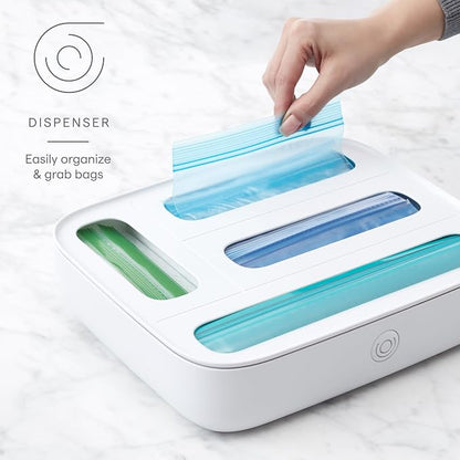 YouCopia StoraBag Drawer Food Bags Dispenser, Plastic Sandwich Bag Organizer - Image 2