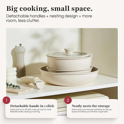 GOURMETIFIC® Pots and Pans Cookware Set - Image 2