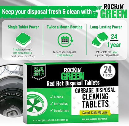 Rockin' Green Deep Cleaning and Deodorizing Tablets - Image 4