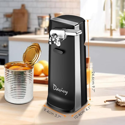Davivy Electric Can Opener, One Touch Lid Opener, Removable Stainless Steel - Image 7