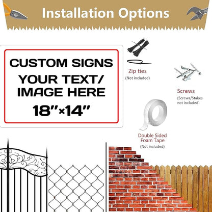 Personalized Aluminum Metal Signs - Image 4