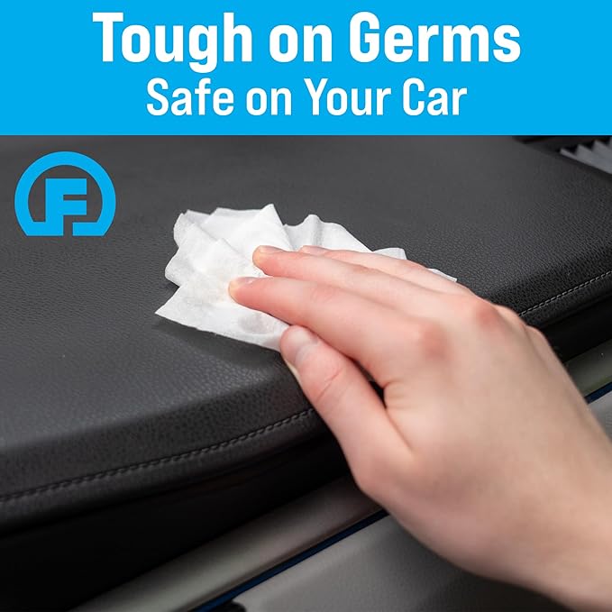 Fortress Car Wipes with Microfiber Cloth - Image 6