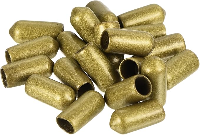 uxcell 20pcs Rubber End Caps 6.5mm ID Vinyl Round Tube Bolt Cap Cover Thread - Image 4