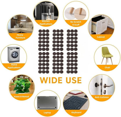 Furnigear Felt Furniture Pads for Hardwood Floors - Image 5