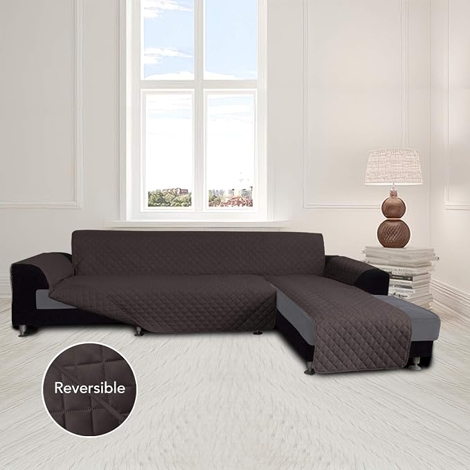Easy-Going Sofa Slipcover L Shape Sofa Cover Sectional Couch Cover Furniture - Image 2