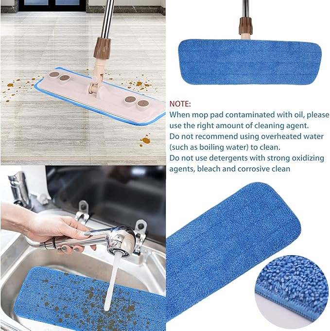 10 Pack Spray Mop Replacement Pads - Image 6