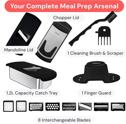 Fullstar All in One Vegetable Chopper and Mandoline Slicer - Image 9