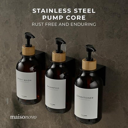 MaisoNovo Shampoo and Conditioner Dispenser - Image 4