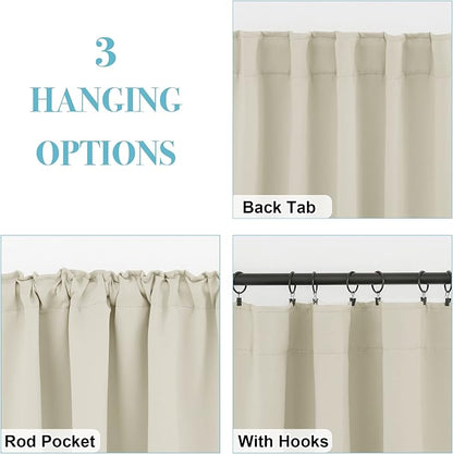 RYB HOME Kitchen Window Curtains - Image 6