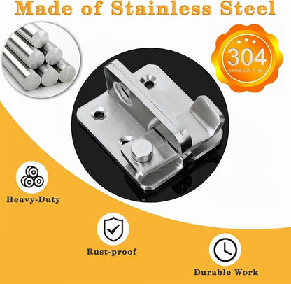 Alise Flip Latch, Gate Latches Safety Door Lock Catch - Image 3