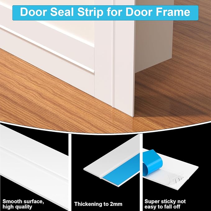 Weather Stripping Door Seal, Silicone Strip - Image 4