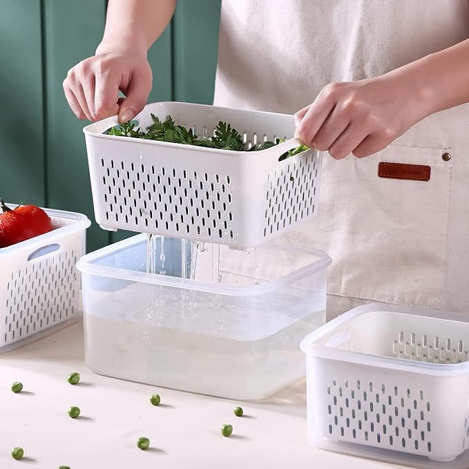 Large Fridge Food Storage Container Set - Image 3