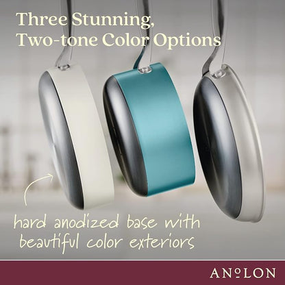 Anolon Achieve Hard Anodized Nonstick Sauce Pan - Image 3
