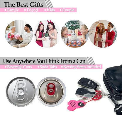 Soda Can Tab Opener Mini Soda Can Cover Easy Tab Opener and Drink Protector - Image 7