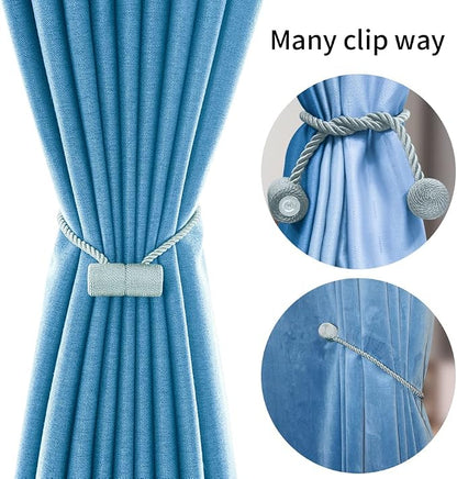 18 Inch Strong Magnetic Curtain Tiebacks, Curtain Holdbacks Modern Upgrade - Image 4