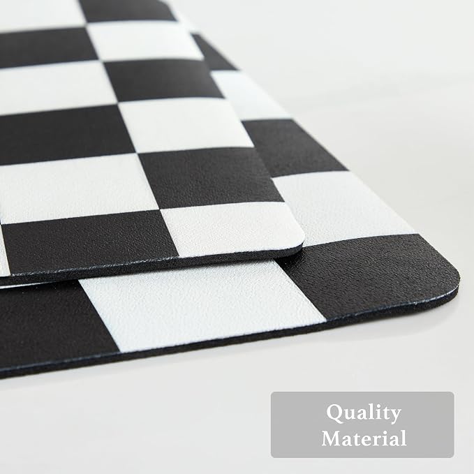 Ohocut Checkered Dish Drying Mat - Image 6
