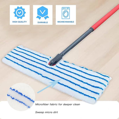 2 Pack Microfiber Mop Replacement Heads，Compatible - Image 5