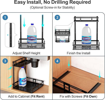 iSPECLE Under Kitchen Sink Organizer - Image 5