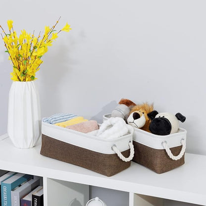 DULLEMELO Toilet Paper Storage Basket, Toilet Tank Basket - Image 5