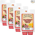 Our Own Candle Company Premium Wax Melt, Cranberry Orange Spice Scent, Handmade in The USA, 24 Cubes (4 Pack, 9.6oz Total)