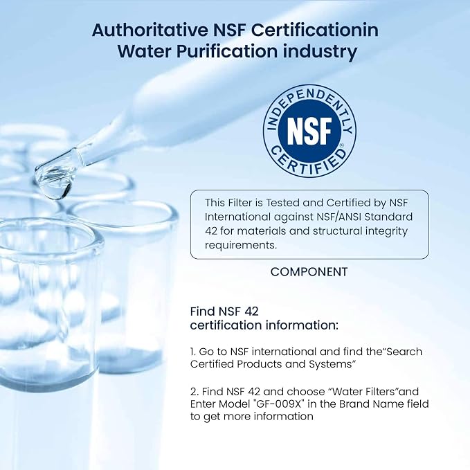 GLACIER FRESH Replacement for RPWFE, RPWF Refrigerator Water Filter, Compatible - Image 8