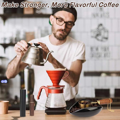 4Pcs Coffee Bean Dosing Cup, Spray Bottle, Spoon and Stirrer Tool Set, Coffee - Image 7