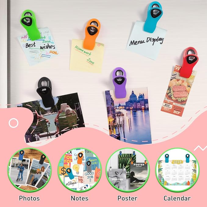 FINDMAG 24 Pack Magnetic Chip Clips - Image 5