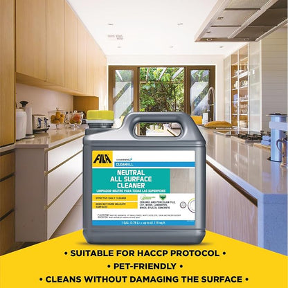 FILA Surface Care Solutions CLEANALL Neutral All Surface Cleaner, 1 Gallon - Image 6